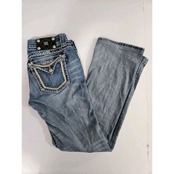 Miss Me Women's Denim Boot Cut Jeans 28x32 - Picture 1 of 14